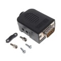 3123 - ADAPT DB9M TO TERM BLK 9POS BLK