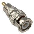 R0842 - ADAPT BNC PLUG TO RCA PLUG SILV