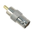 R0844 - ADAPT BNC JACK TO RCA PLUG SILV