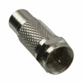 R0851 - ADAPT F PLUG TO RCA JACK SILVER