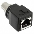 21033711420 - ADAPT CIRC 4POS TO RJ45 JACK BLK