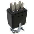 P-306H-CCT - CONN PLUG 6POS IN-LINE SLDR