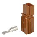 1330G15 - PP30-CONNECTOR-BROWN