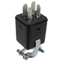 P-304H-CCT - CONN PLUG 4POS IN-LINE SLDR