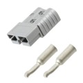 1445999-1 - CONN PLUG 2POS PNL MNT CRIMP