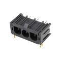 0431607303 - CONN HDR 3POS 7.50MM R/A SLDR