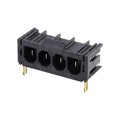 0431607304 - CONN HDR 4POS 7.50MM R/A SLDR