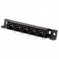556882-5 - CONN RCPT 5POS 11.18MM R/A SLDR