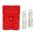 6802G3 - SB120 HOUSING/SPG RED W/2-#6 CON