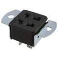 S-304H-AB - CONN SOCKET 4POS PNL MNT SLDR