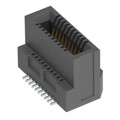 MEC8-110-02-LM-DV-K - CONN EDGE DUAL FMALE 20POS 0.031