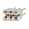 243-006-542-201 - CONN EDGE DUAL FEMALE 6POS 0.200