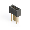 395-012-541-201 - CONN EDGE DUAL FMALE 12POS 0.100