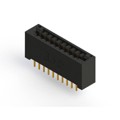 396-020-521-201 - CONN EDGE DUAL FMALE 20POS 0.125