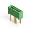 346-014-540-201 - CONN EDGE DUAL FMALE 14POS 0.125