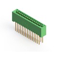 346-030-541-201 - CONN EDGE DUAL FMALE 30POS 0.125