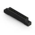 357-010-505-102 - CONN EDGE SGL FEMALE 10POS 0.156