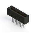 391-020-522-201 - CONN EDGE DUAL FMALE 20POS 0.100