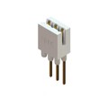 243-003-542-101 - CONN EDGE SINGLE FMALE 3POS .200