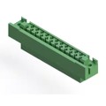 438-023-000-122 - CONN CARDEDGE HSG 23POS .200 GRN