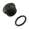 21010000003 - CONN SEALING COVER M12 BLACK