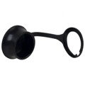 HR10-10R-C - CONN DUST COVER 10 BLACK