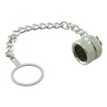 PXMBNI12CAF - CONN SEALING COVER M12 SILVER
