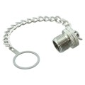 PXMBNI12CAM - CONN SEALING COVER M12 SILVER