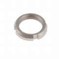 GEG.0S.240.LN - CONN NOTCHED NUT SILVER