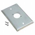 WP1S1P - CONN WALL PLATE SILVER