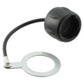 UTS14DCGR - CONN SEALING COVER 14 BLACK
