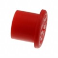 D1/2A - CONN COVER RED CIRCULAR