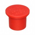 FC708A - CONN COVER RED CIRCULAR