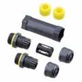 SC-L-UL13-02-YW - CONN CABLE JOINER BLACK/YELLOW