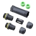 SC-L-UL13-02-GN - CONN CABLE JOINER BLACK/GREEN