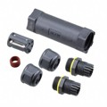 SC-L-UL13-05-RD - CONN CABLE JOINER BLACK/RED