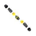 SC-L-UL11-04-YW - CONN CABLE JOINER BLACK/YELLOW