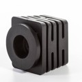 1465080-300-125-460-651-0 - STRAIN RELIEF .3" CIRC PVC BLK 1