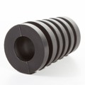 1461040-125-B-205X205-330-0 - STRAIN RELIEF .125" CIRC PVC BLK