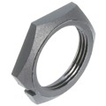 EN3NUT - CONN HEX NUT BLACK