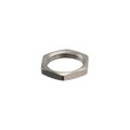 GEA.1S.240.LN - CONN HEX NUT SILVER