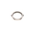GEA.3S.240.LN - CONN HEX NUT SILVER