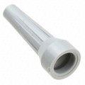 GMA.0B.025.DG - CONN STRAIN/BEND RELIEF GRAY