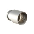 FFM.1B.130.LC - CONN BACK-NUT COLLET SILVER