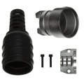 MA4FSR-A8.5 - CONN BOOT BLACK 8.5MM DIAM