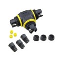SC-L-ULT2-03-YW - CONN CABLE JOINER BLACK/YELLOW