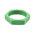 AHD17-PN01-GRN - CONN HEX NUT GREEN