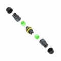 SC-L-UL11-02-GN - CONN CABLE JOINER BLACK/GREEN