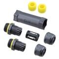 SC-L-UL13-03-YW - CONN CABLE JOINER BLACK/YELLOW