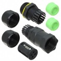 SC-L-UL12-04-GN - CONN CABLE JOINER BLACK/GREEN
